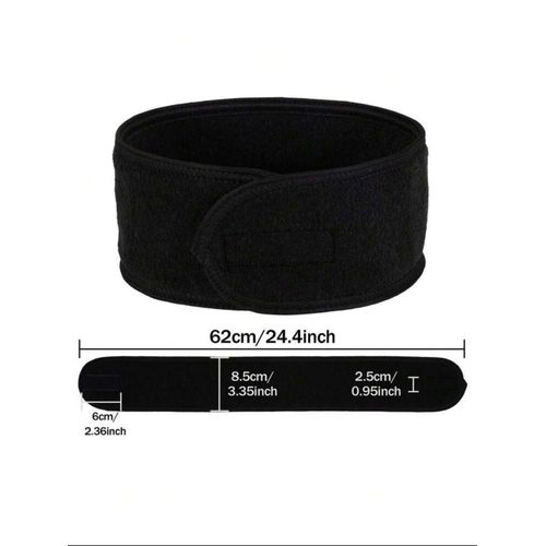 1 Piece Women's Adjustable Elastic Shower And Face Headband, Non-Slip Headscarf , Foldable And Elastic, Suitable For Use During Makeup, Bathing, Yoga, Beauty, Sports And Running.