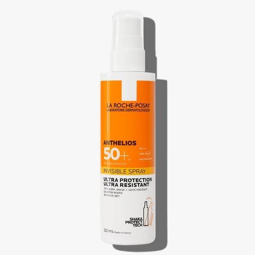 La Roche Posay Anthelios Invisible Spray Sunscreen SPF50+ 200ml-White