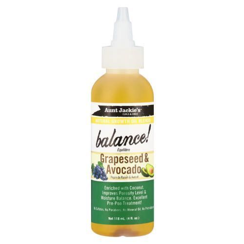 Aunt Jackie'S Balance Grapes Seed &  Avocado Oill -118ml
