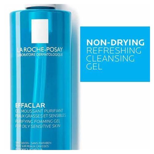 La Roche Posay Effaclar Purifying Foaming Gel For Oily Sensitive Skin, 400ml