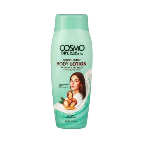 Cosmo Argan Butter Body Lotion (BBY Series) 400Ml-Blue