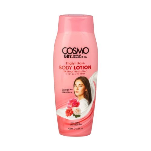 Cosmo English Rose Body Lotion (BBY Series) 400Ml-Pink