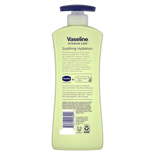 Vaseline Hand And Body Lotion Soothing Hydration 20.3 Oz