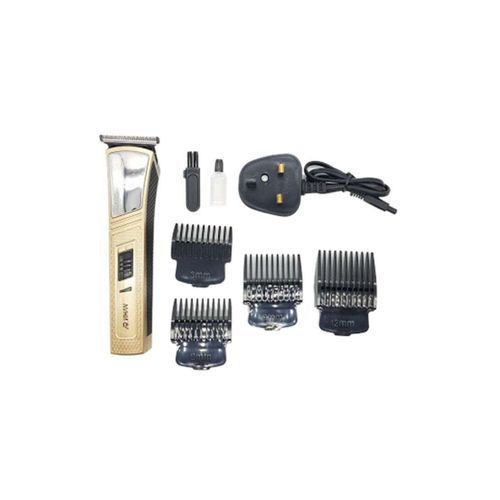 Rechargeable Haircut Machine Professional Hair Clipper-Gold