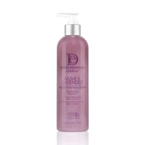 Design Essentials Agave & Lavender Moisturizing Hair Bath 340G-Purple