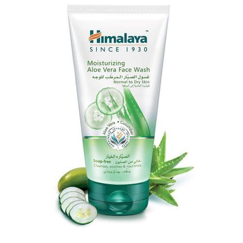 Himalaya Herbals Moisturizing Aloe Vera Face Wash - 150ml.
