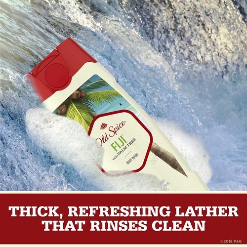Old Spice Body Wash For Men, Fresher  Collection, Fiji Scent, 16oz
