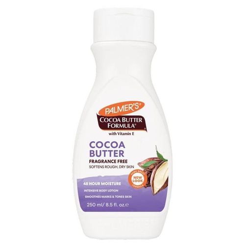 Palmers Cocoa Butter Softens Smoothes 24H Fragrance Free Body Lotion 250ml