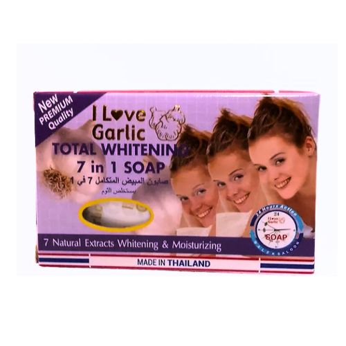 I Love Garlic 7 In 1 Total Whitening Moisturizing Anti-aging&Anti-Wrinkle Soap