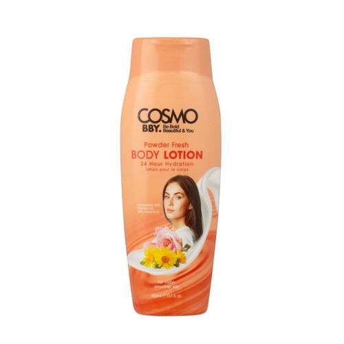 Cosmo Powder Fresh Body Lotion (BBY Lotion ) 400Ml-Orange