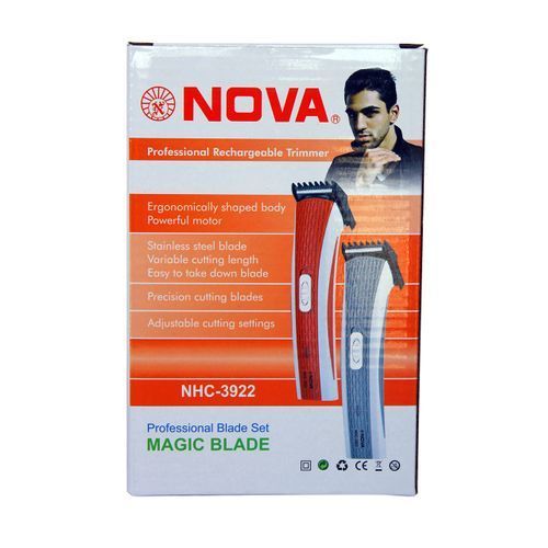 Nova Professional Rechargeable Trimmer - Colour may vary