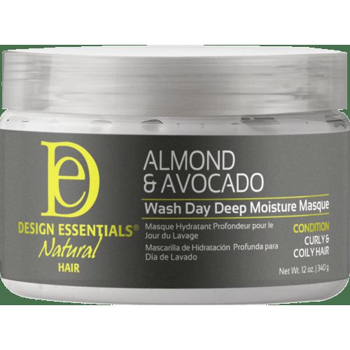 Design Essentials Almond & Avocado Wash Day Deep Moisture Masque 340G-White