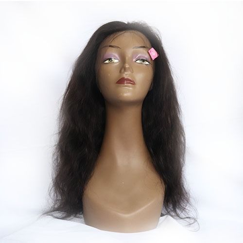 Kea Straight Human Hair  -  4*4 Closure Wig  -  Natural Black