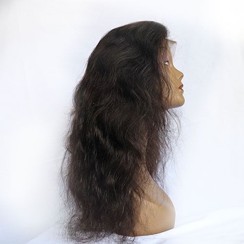 Kea Straight Human Hair  -  4*4 Closure Wig  -  Natural Black