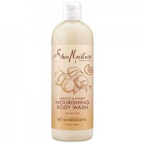 Shea Moisture Body Wash For Dry Skin Nourishing Apricot Honey, Made With Shea Butter 19.8 oz