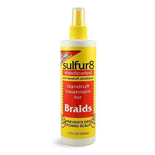 Sulfur 8 Medicated Anti-Dandruff Conditioner for Braids, Spray