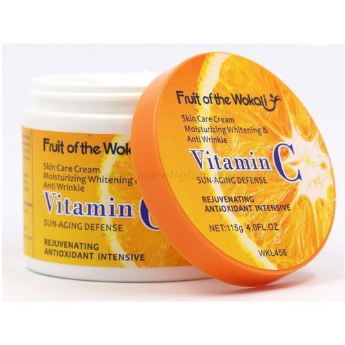 Fruit Of The Wokali Skin Care Cream, Moisturizing, Whitening & Anti Wrinkle With Vitamin C 115g