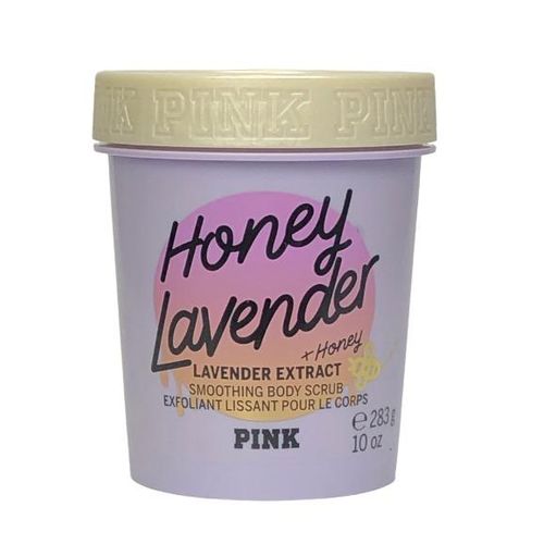 Victoria Secret Pink Honey Lavender Nourishing Body Scrub 10 oz (Honey Lavender)