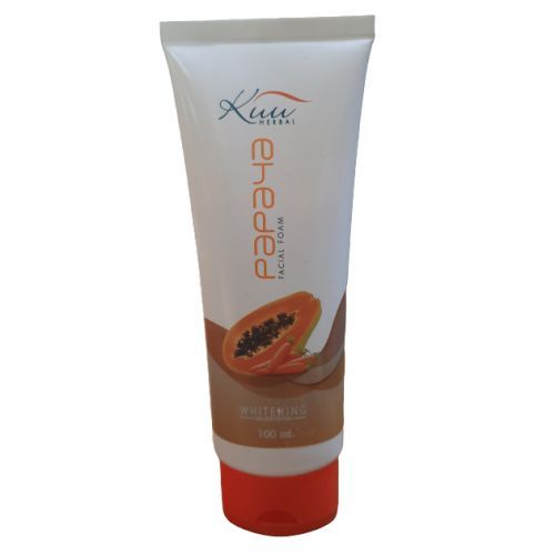 Kuu Spa Herbal Papaya Facial Foam 100ml