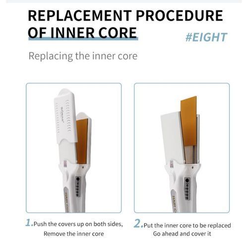 Sonar 4 In 1 Hair Straightening Iron For Multiple Hair Styles-White