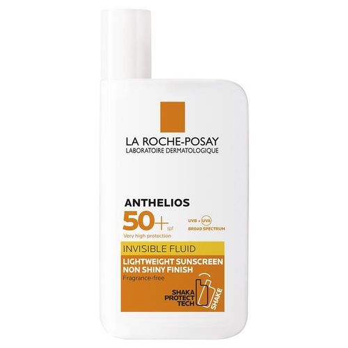 La Roche Posay Anthelios Invisible Fluid Facial Sunscreen SPF50+  50ml-White