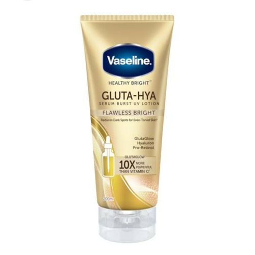 Vaseline Healthy Bright Gluta-Hya Serum Burst UV Lotion Flawless Glow