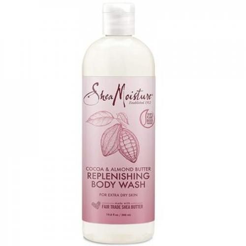 Shea Moisture Extra Dry Skin Replenishing Cocoa Almond Body Wash With Shea Butter 19.8 oz