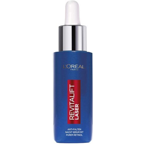 L'Oreal Retinol Anti-Wrinkle Night Serum with Vitamin A, Nourishing Oil & Hyaluronic Acid, 30 ml