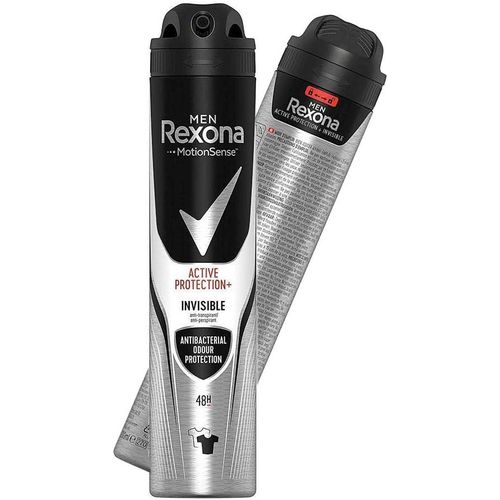 Rexona Men Motion Sense Deodorant Active Protection Plus Invisible Anti-Stain Antiperspirant 48h Spray - 200 Ml