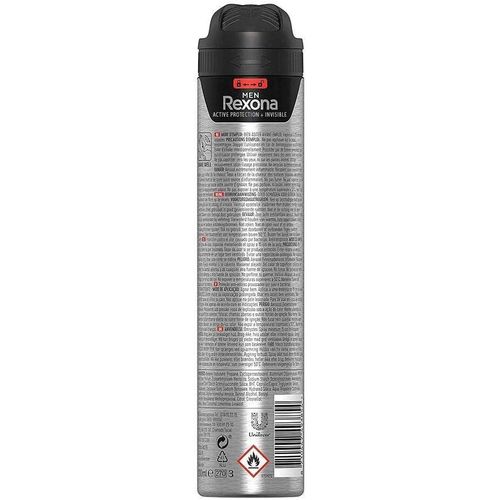Rexona Men Motion Sense Deodorant Active Protection Plus Invisible Anti-Stain Antiperspirant 48h Spray - 200 Ml