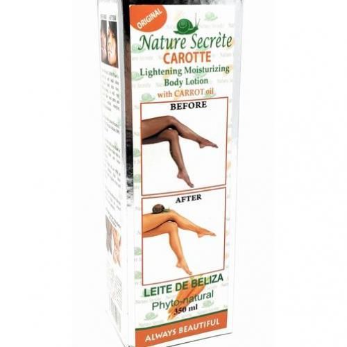 Nature Secrete Lightening Moisturizing Body Lotion with Carrot Oil 350ml