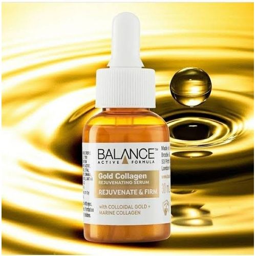 Balance Cosmetics Active Formula Gold+ Marine Collagen Rejuvenating Serum  30ml