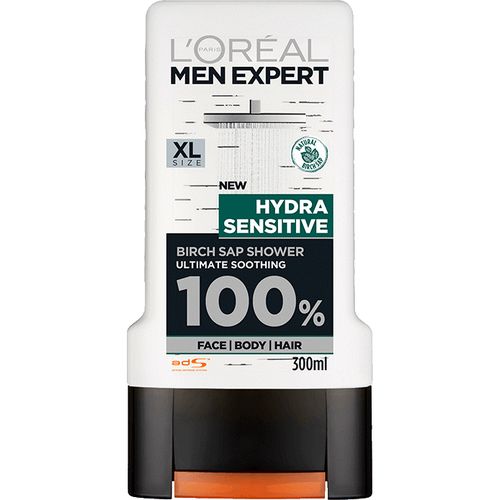 LOreal Paris men expert hydra sensitive shower gel 300ml