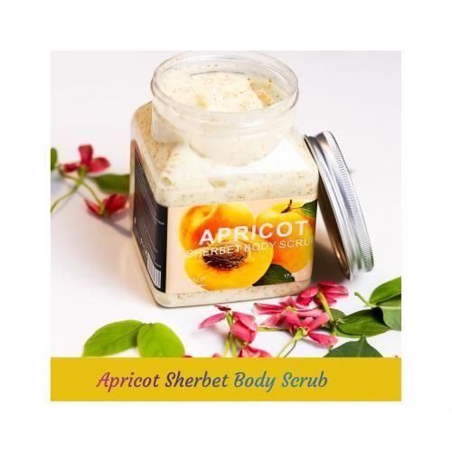 Wokali Apricot Sherbert Body Scrub 350ml
