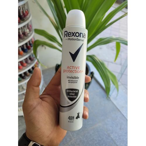 Rexona Active Protection + Invisible Women's Deodorant Body Spray 200ml Anti Transpirant Anti Perspirant 48h