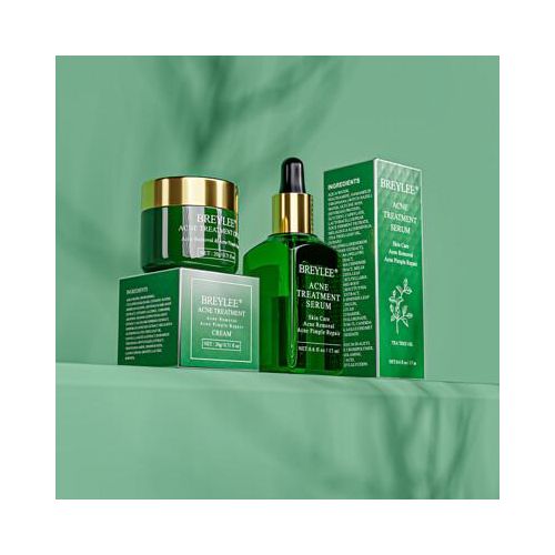 Breylee  Tea Tree Oil Acne Treatment Cream - 20g And Serum 17mls