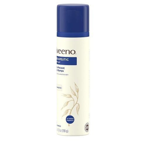 Aveeno Therapeutic Shave Gel To Help Prevent Razor Bumps & Soothe Dry And Sensitive Skin, 7 Oz