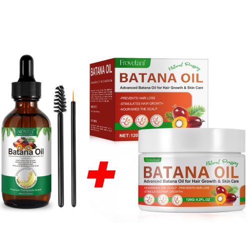 Aliver Batana Oil For Hair Growth & Skincare - 120g*60mls