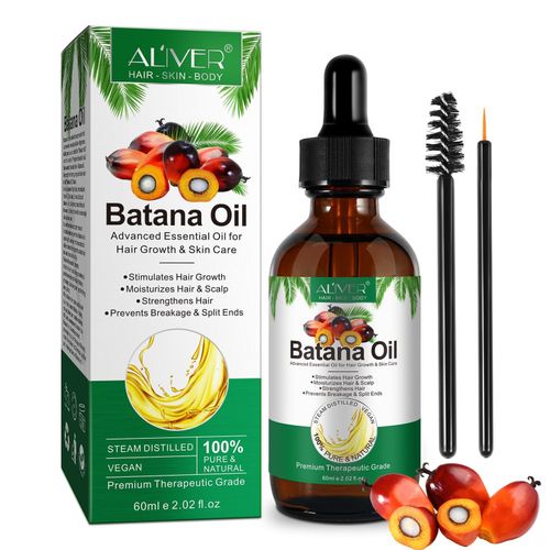 Aliver Batana Oil For Hair Growth & Skincare - 120g*60mls