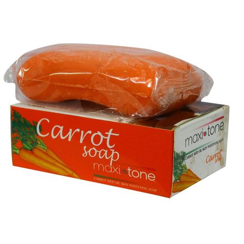 Clear Essence Maxi-Tone Carrot Seed Oil Skin Whitening Soap 150G-Orange