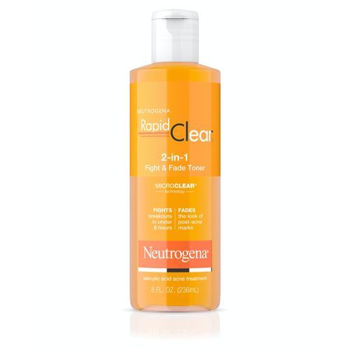 Neutrogena Rapid Clear 2-in-1 Fight & Fade Salicylic & Glycolic Acid Toner for Acne & Marks,Expires after 12months of opening ĺ