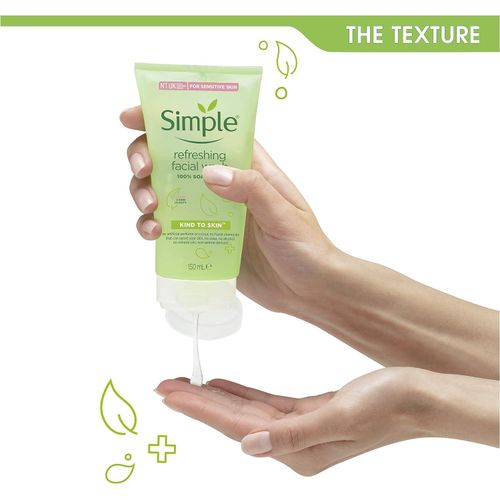 Simple Kind To Skin Refreshing Facial Wash Gel 150ml
