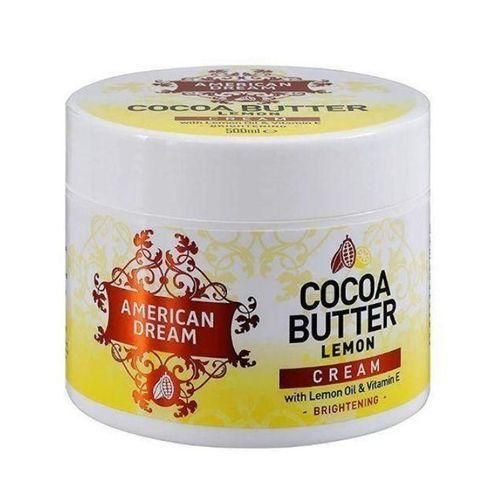 Cocoa Butter American Dream Lemon Body Brightening Cream - 500ml