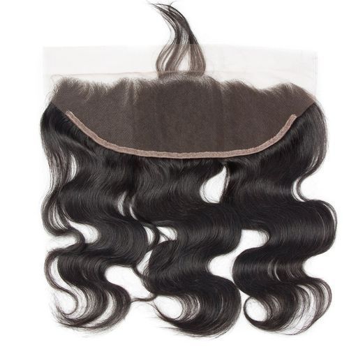 Body Hair Frontal (Ear To Ear) Closure - Natural Black
