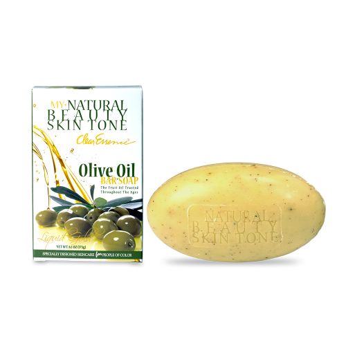 Clear Essence My Natural Beauty Skin Tone Olive Oil Bar Soap 173G-Gold