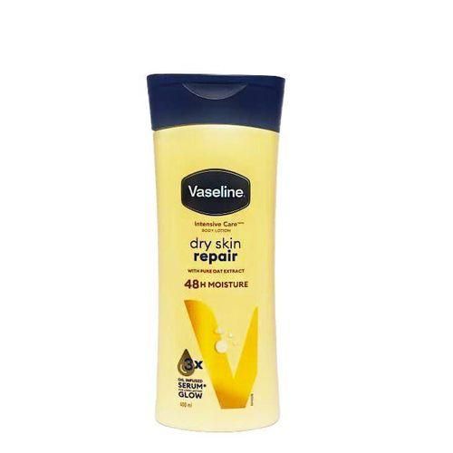 Vaseline Pemutih Body Lotion Dry Skin Repair 400ml