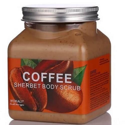 Wokali Coffee Sherbet Body Scrub -  350ml