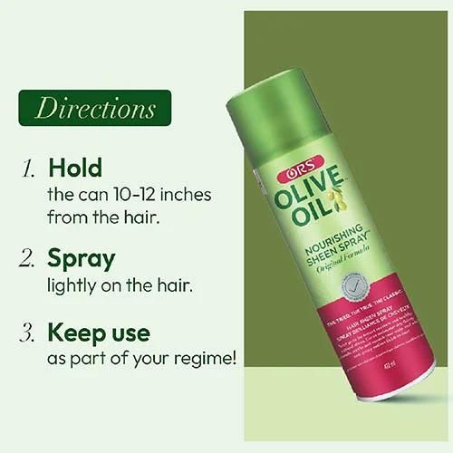 Ors Olive Oil Nourishing Sheen Spray - 472ml