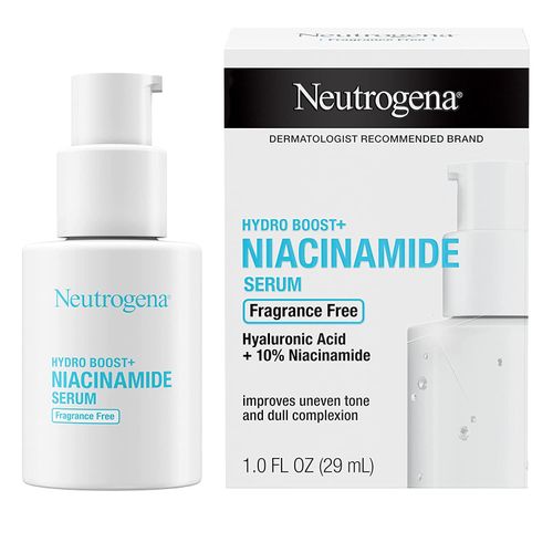 Neutrogena Hydro Boost+10% Niacinamide Hydrating Face Serum With Vitamin B3 & Hyaluronic Acid, 1oz