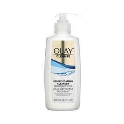 Olay Cleanse Gentle Foaming Face Cleanser For Sensitive Skin, Fragrance Free, 200ml